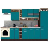 Bucatarie COSSY NEW 310 B2 Wenge / Decor 0245